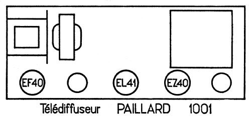 Telefonrundspruchgerät 1001; Paillard AG; St. (ID = 2463123) Wired-W