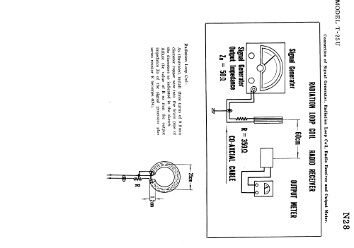 National 2 Band 7 Transistor T-25U; Panasonic, (ID = 1723727) Radio
