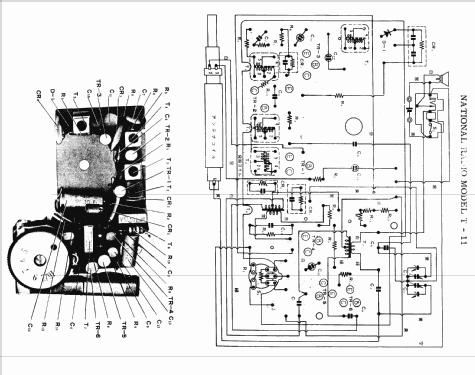 6-Transistor Portable T-11; Panasonic, (ID = 1724869) Radio