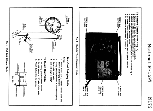 Panasonic 7 Transistor R-1597; Panasonic, (ID = 1722684) Radio