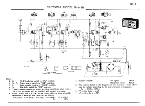 All Transistor R-145B; Panasonic, (ID = 1684421) Radio