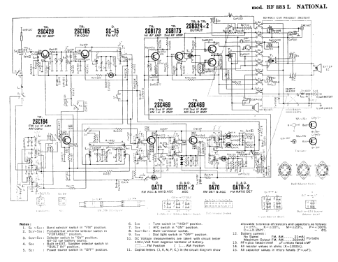 All Transistor RF-883L; Panasonic, (ID = 2950168) Radio