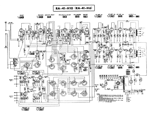 HiFi Stereo Amplifier RA-41-H10; Panasonic, (ID = 2503700) Radio