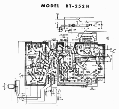 National 2 Band 8 Transistor BT-252H; Panasonic, (ID = 1733197) Radio