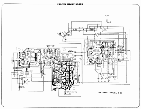 National 3 Band 8 Transistor T-66; Panasonic, (ID = 1727699) Radio