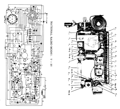 National 6 Transistor T-20; Panasonic, (ID = 1727398) Radio
