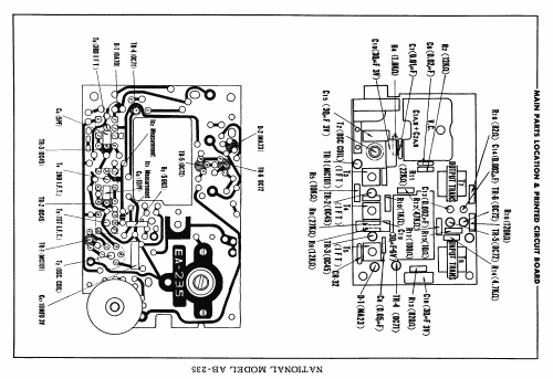 National AB-235; Panasonic, (ID = 1691505) Radio