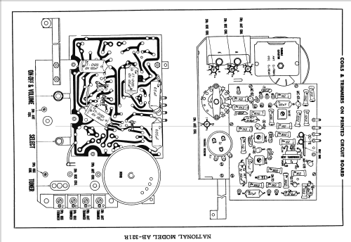 National AB-321R; Panasonic, (ID = 1687353) Radio