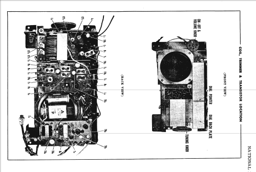 National AM-FM T-30; Panasonic, (ID = 1723723) Radio