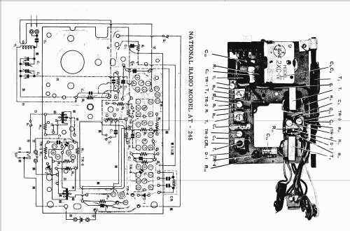 National AT-245; Panasonic, (ID = 1689249) Radio