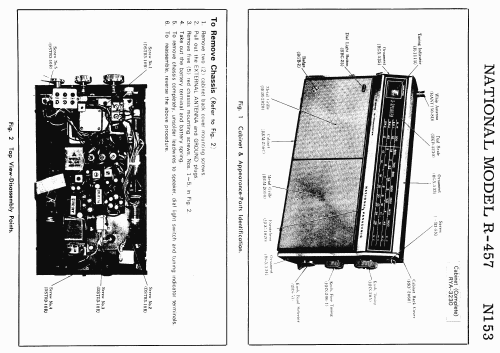 National Panasonic 4 Band 12 Transistor R-457; Panasonic, (ID = 1723172) Radio