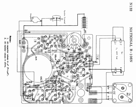 National R-108N; Panasonic, (ID = 1705081) Radio