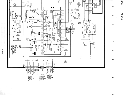 Panasonic GX700 RF-3700; Panasonic, (ID = 1983906) Radio