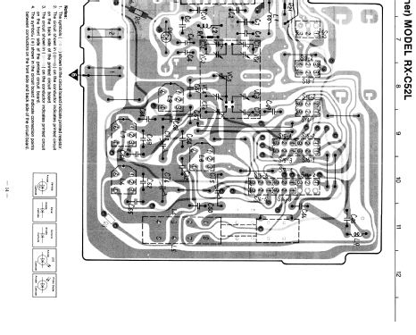 Portable Stereo Component System RX-C52L; Panasonic, (ID = 1873785) Radio