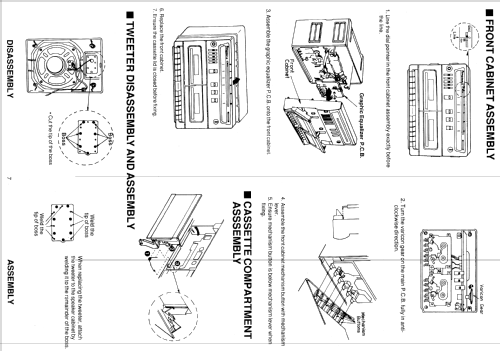 Portable Stereo Component System RX-CT810; Panasonic, (ID = 1873818) Radio