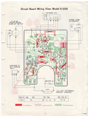 R-1028; Panasonic, (ID = 2767576) Radio