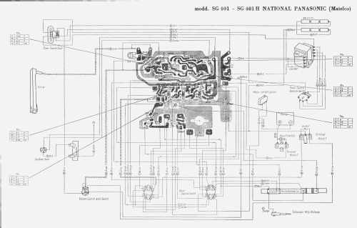 Radio Phonograph SG 401 - SG 401 H; Panasonic, (ID = 2938662) Radio