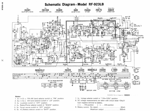 RF-923 LB; Panasonic, (ID = 2777504) Radio