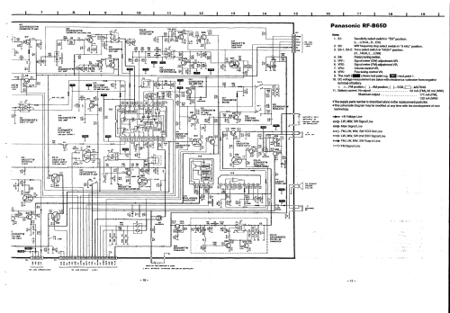 RF-B65 and B65D and B65DA; Panasonic, (ID = 2906811) Radio