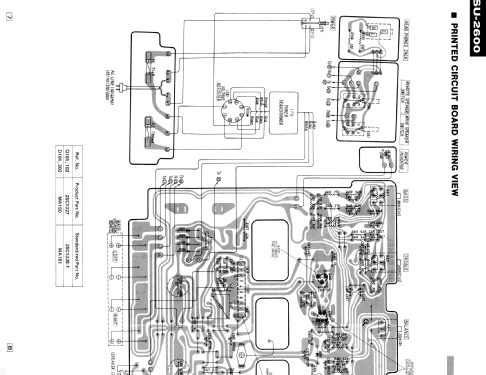 Stereo Integrated Amplifier SU-2600; Panasonic, (ID = 2099747) Ampl/Mixer