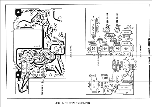 National 8 Transistor 2 Band T-22T; Panasonic, (ID = 1725277) Radio