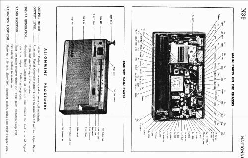 National 2 Band 8 Transistor T-60; Panasonic, (ID = 1725812) Radio