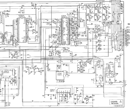 TV Color TX-25MD1E; Panasonic, (ID = 2580475) Television