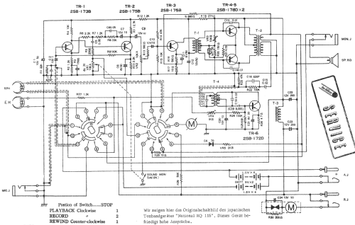 Diktiergerät RQ-115; Panasonic, (ID = 745239) Enrég.-R