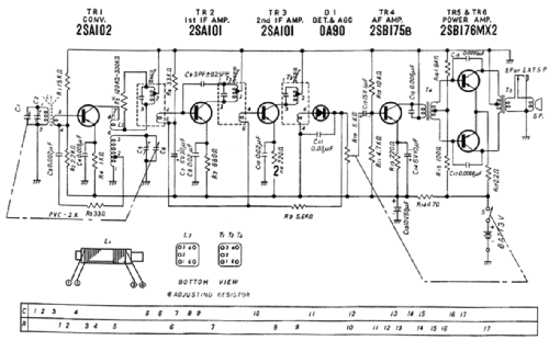 National Panasonic R-1021; Panasonic, (ID = 1316746) Radio