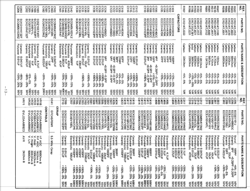 Ranger 505 TR-505DU; National Panasonic, (ID = 721024) Television