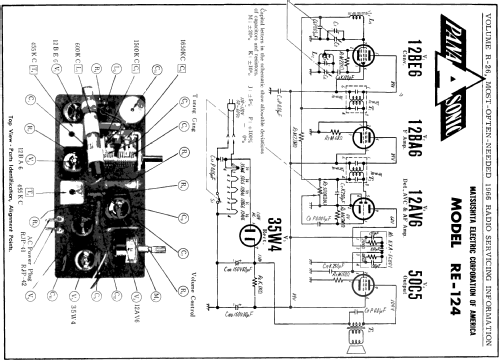 RE-124; Panasonic, (ID = 197276) Radio