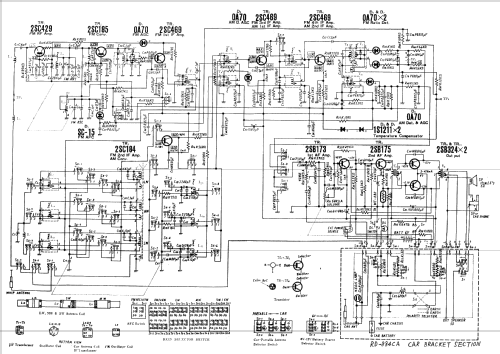 National Panasonic RF-884LD; Panasonic, (ID = 485263) Radio