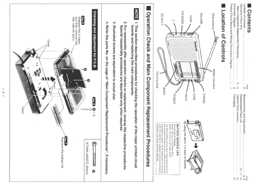 RF-B11; Panasonic, (ID = 350744) Radio