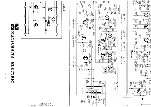 National Rover Transistor TV TR 505 EU; Panasonic, (ID = 976800) Fernseh-E