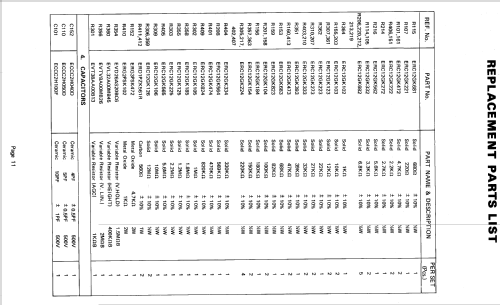 TP-170; National Panasonic, (ID = 721946) Television