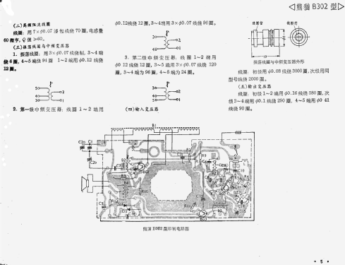 Panda 熊猫 B302; Nanjing 熊猫电子集团 (ID = 769812) Radio