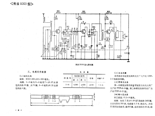 Panda 熊猫 B303; Nanjing 熊猫电子集团 (ID = 754072) Radio