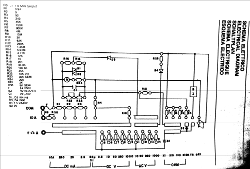 Multimeter PAN 622; Pantec, Division of (ID = 2510658) Equipment