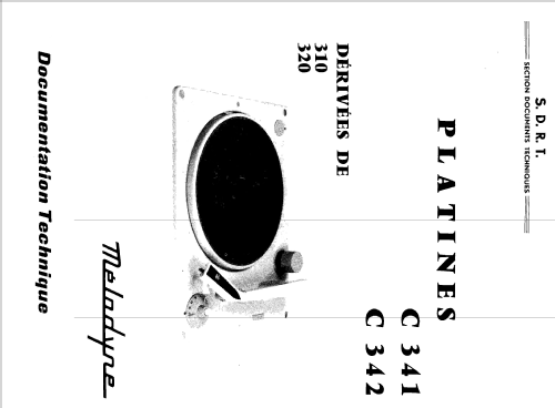 Platine tourne-disque Hi Fi 999; Pathé-Marconi, Les (ID = 1552117) Sonido-V