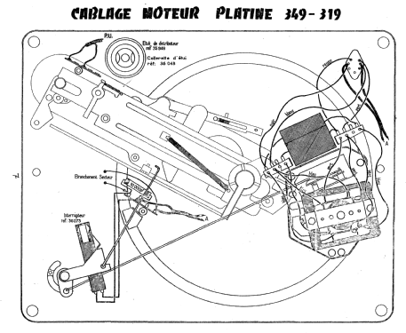 Platine tourne-disque Mélodyne 319; Pathé-Marconi, Les (ID = 1300359) R-Player