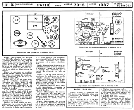 75 Ch= 5737 ; Pathé Radio, Pathé (ID = 1995699) Radio