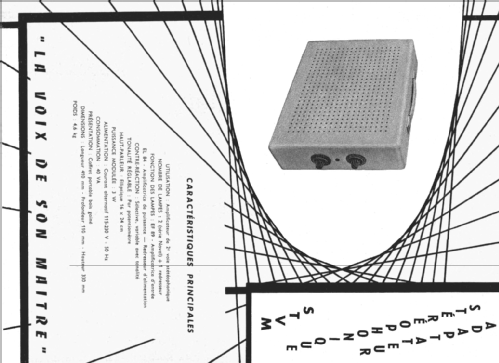 Adaptateur Stéréophonique STVM; Pathé-Marconi, Les (ID = 2164807) Ampl/Mixer