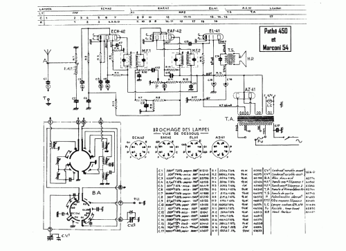 450 Ch= 450A; Pathé Radio, Pathé (ID = 691620) Radio