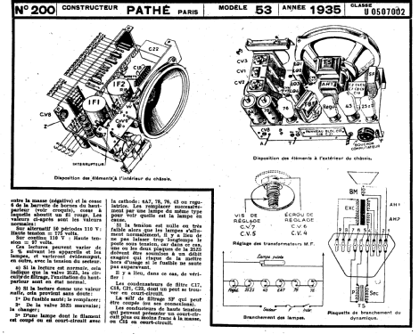 53 Ch= 155; Pathé Radio, Pathé (ID = 88893) Radio