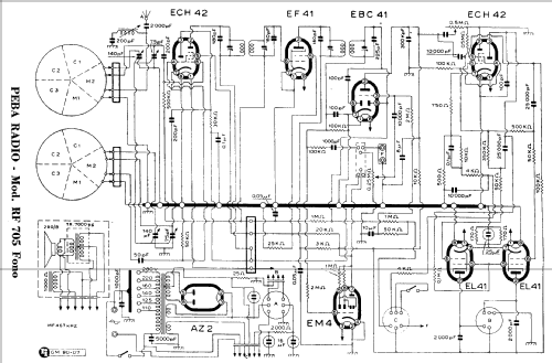 RF705 Fono; Peba Radio; (ID = 969161) Radio
