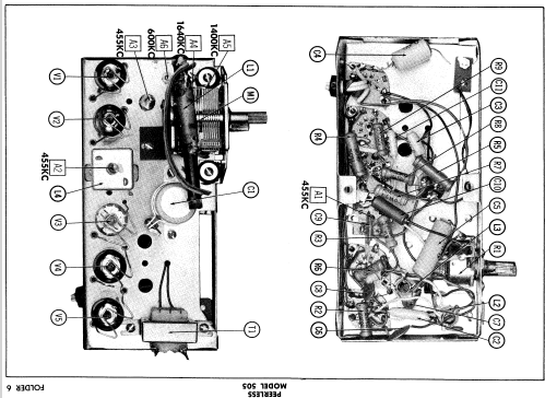 505 ; Peerless brand - far (ID = 533209) Radio