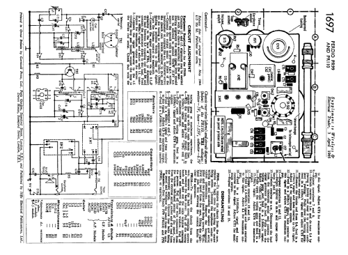 Grosvenor PR110; Perdio Electronics (ID = 2322346) Radio