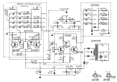 Générateur BF BFT 4; Perlor Radio; Paris (ID = 495984) Equipment