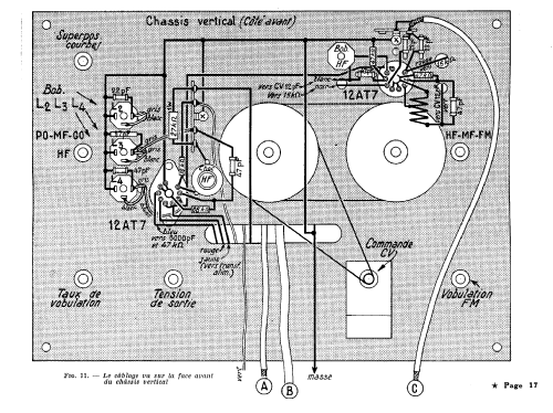 Générateur HF/VHF vobulé GVB5; Perlor Radio; Paris (ID = 2738164) Equipment