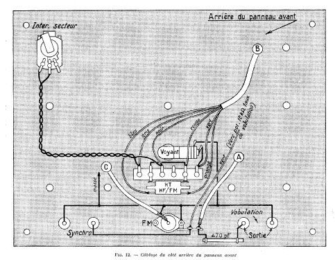 Générateur HF/VHF vobulé GVB5; Perlor Radio; Paris (ID = 2738166) Equipment